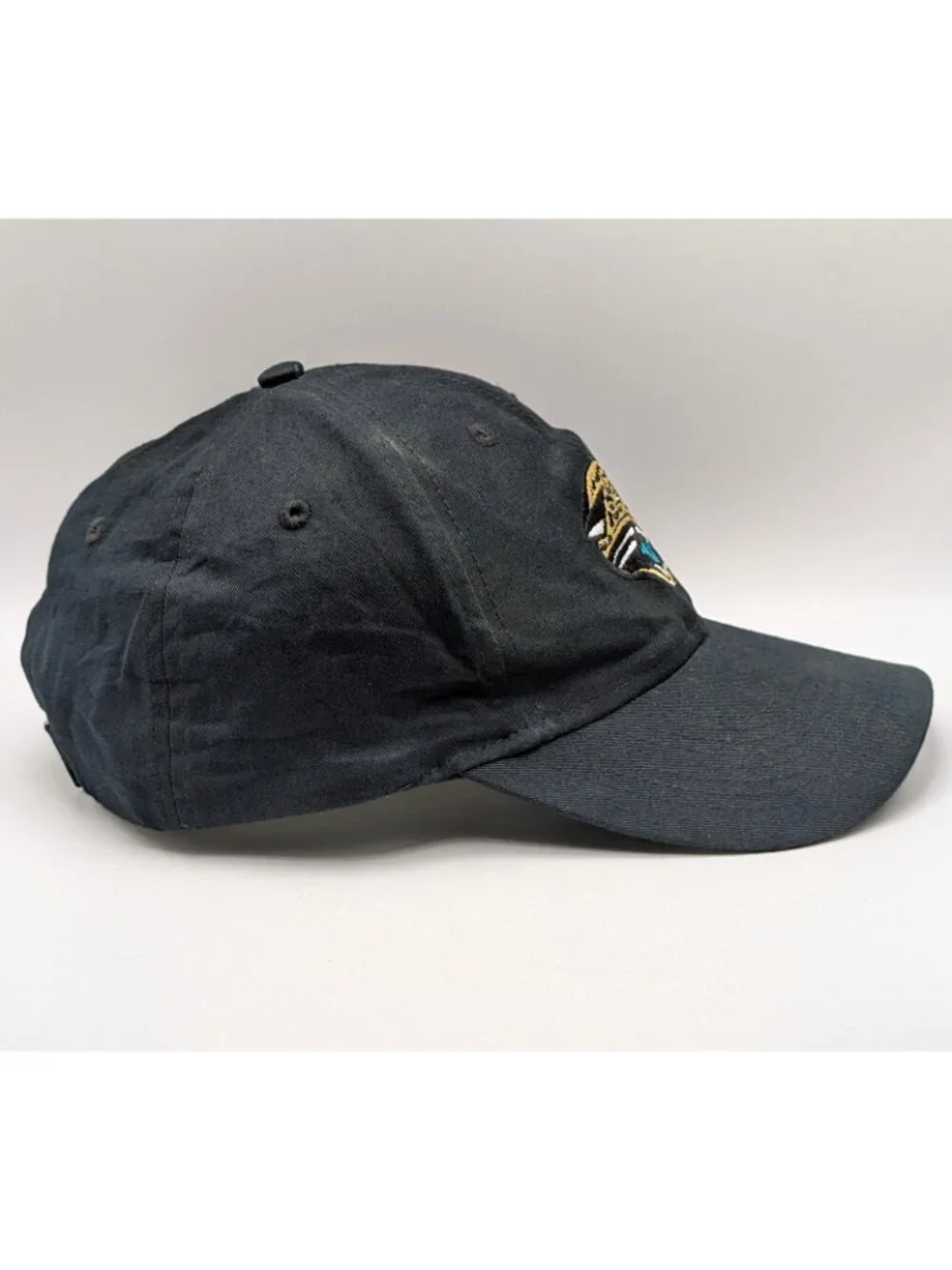 Vintage Jacksonville Jaguars Reebok Strap Back Cap Hat NFL Football Black Unisex